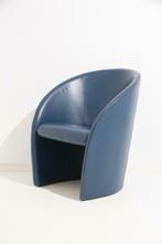 Gebruikte Poltrona Frau Intervista design fauteuils bruin, Receptie of Entree, Ophalen of Verzenden, Gebruikt, Stoel