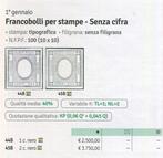 Italiaanse oude staten - Sardinië 1861 - Kranten 2 cent, Gestempeld