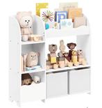 Speelgoedkast met Boekenvakken – Kinder Opbergmeubel met Box, Verzenden, Nieuw
