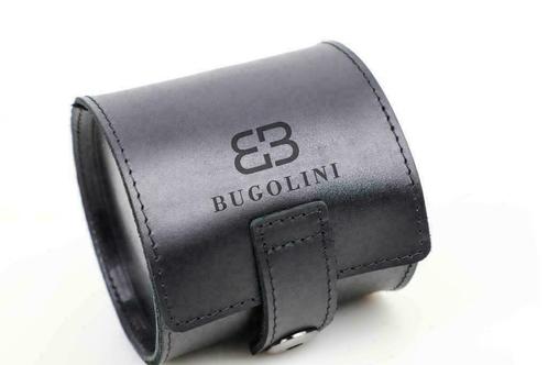 BUGOLINI ANTIQUS6 - Horloge Houder - 1 Sleuf - Echt Leder, Sieraden, Tassen en Uiterlijk, Horloges | Antiek, Met bandje, Overige materialen
