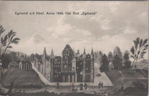 EGMOND AAN DEN HOEF - Anno 1643. Het Slot Egmond, Verzamelen, Ansichtkaarten | Nederland, Verzenden