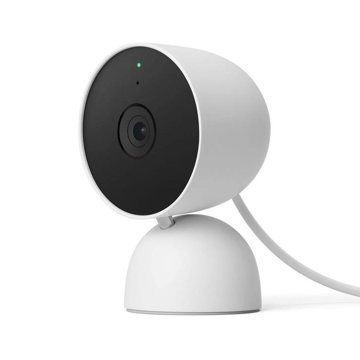 Google Nest Cam Indoor Beveiligingscamera - 2e Generatie - G, Audio, Tv en Foto, Televisie-accessoires, Zo goed als nieuw, Verzenden