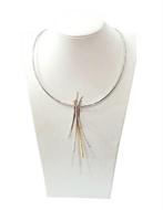 Bibigi - Halsketting - 18 karaat Witgoud, Geel goud -, Nieuw