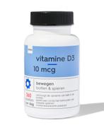 HEMA Vitamine D3 10mcg - 360 3=50% / 2=30%, Verzenden, Nieuw