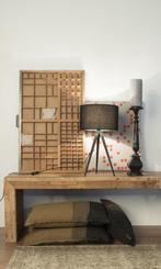 Tweedekans | Tripod tafellamp hout - Zuiver - wit, Huis en Inrichting, Lampen | Tafellampen, Ophalen of Verzenden, Nieuw