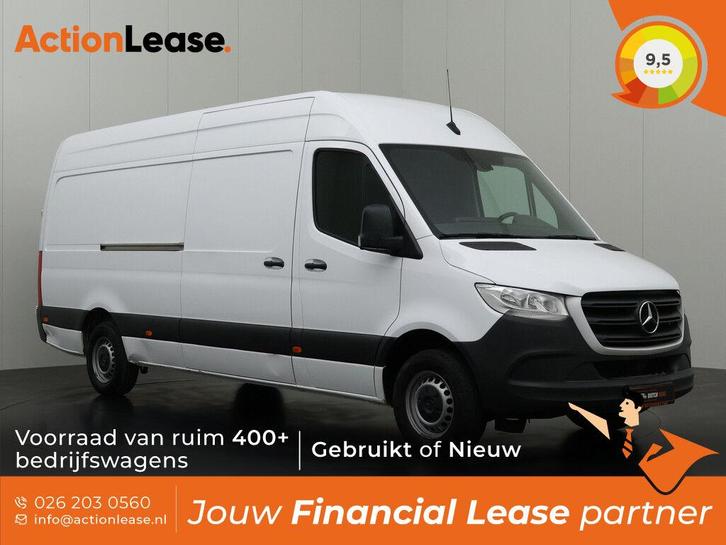 Mercedes Sprinter Bestelbus L3 H2 2019 Diesel, Auto's, Mercedes-Benz, Dealer onderhouden, Te koop, Zwart, Handgeschakeld, Financial lease
