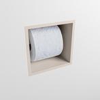 Mondiaz Easy Cube 160 toiletrolhouder 16x16 linen, Nieuw, Ophalen of Verzenden