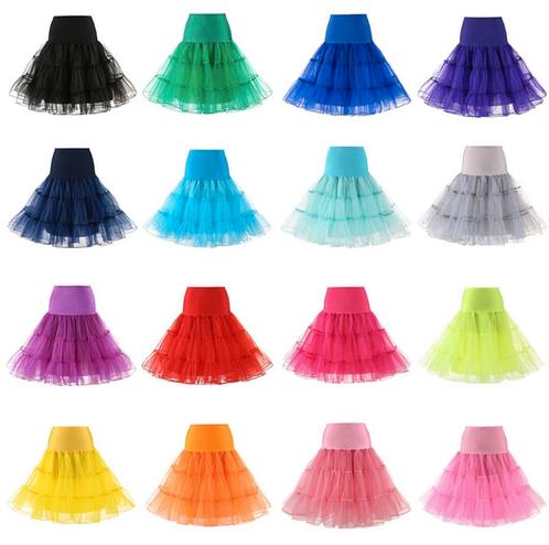 Petticoat Daisy - veel kleuren - maat XXS (32) t/m XL (44), Kleding | Dames, Carnavalskleding en Feestkleding, Kleding, Nieuw
