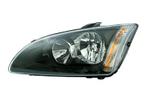 Ford Focus 2004-2008 Zwart Koplamp Links (Koplampen), Auto-onderdelen, Verlichting, Verzenden, Nieuw, Ford