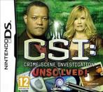 CSI Crime Scene Investigation Unsolved! (Losse Cartridge), Ophalen of Verzenden, Zo goed als nieuw