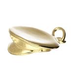 Gouden Politiepet ketting hanger, Verzenden, Nieuw