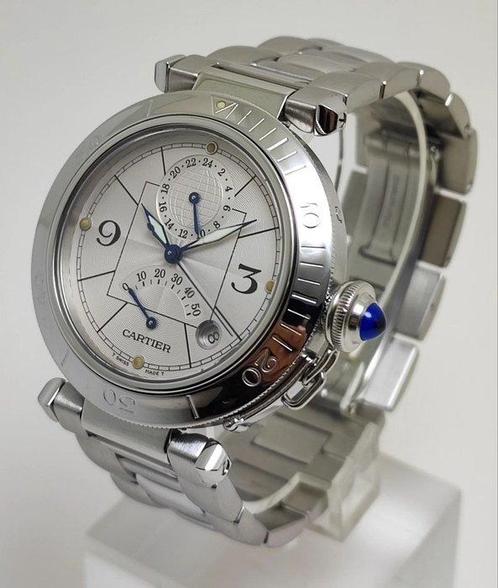 Cartier - Pasha de Cartier “Power Reserve” - Ref. 2388 -, Sieraden, Tassen en Uiterlijk, Horloges | Heren