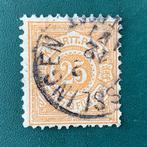 Württemberg 1890 - 25 Pf wapenschild in licht geel-oranje -, Gestempeld