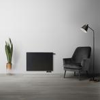 H50 x B80 T22 - Paneelradiator C6 vlakke voorzijde Mat Zwa, Doe-het-zelf en Verbouw, Verwarming en Radiatoren, Ophalen of Verzenden