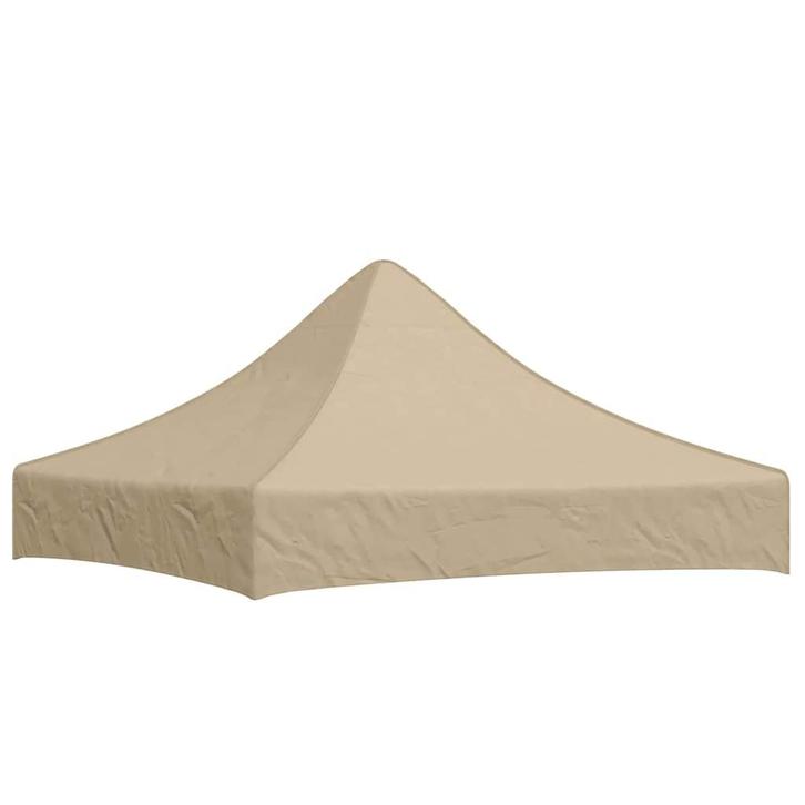 vidaXL Partytentdak 270 g/m² 2x2 m beige, Tuin en Terras, Partytenten, Partytent, Nieuw, Verzenden