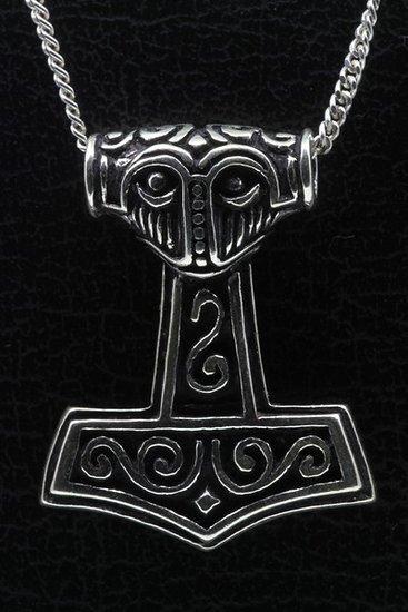 Zilveren Hamer van Thor - 7 ketting hanger, Sieraden, Tassen en Uiterlijk, Kettinghangers, Verzenden