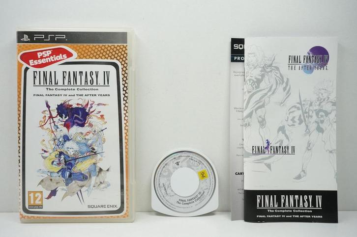 Final Fantasy IV : The Complete Collection and FFIV The, Spelcomputers en Games, Games | Sony PlayStation Portable, Zo goed als nieuw