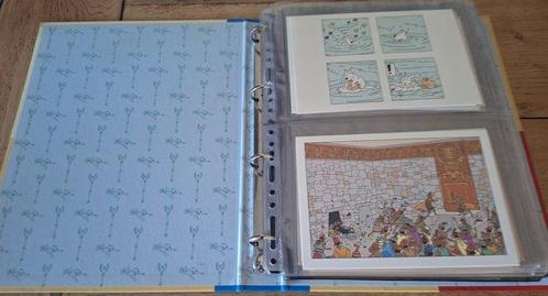 Tintin - 64 Luxe ansichtkaarten + Sceptre dOttokar, Boeken, Stripboeken
