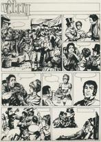 Hans G. Kresse - pagina Vidocq - 1 originele filmcelpagina, Boeken, Stripboeken, Nieuw