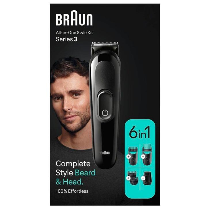 Braun Series 3 MGK3410 All-In-One Multigroomkit, Witgoed en Apparatuur, Persoonlijke-verzorgingsapparatuur, Nieuw, Verzenden