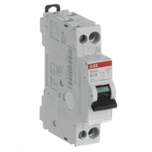 ABB installatieautomaat 1P+N B16 6KA - SN201, Doe-het-zelf en Verbouw, Elektra en Kabels, Ophalen of Verzenden