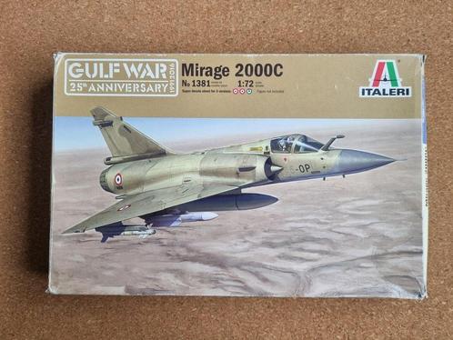 Italeri 1381 Mirage 2000C 1:72, Hobby en Vrije tijd, Modelbouw | Vliegtuigen en Helikopters, Italeri, Verzenden