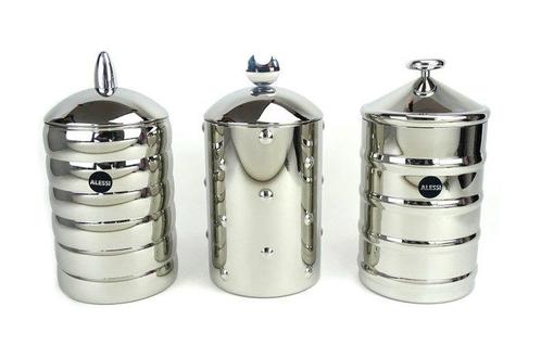 Alessi - CSA - Clare Brass - Container (3) - Kalistò 1, 2, Antiek en Kunst, Kunst | Designobjecten