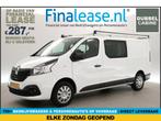 Renault Trafic 1.6 dCi T29 L2H1 DC 5-Zits Airco Trekhaak Imp, Auto's, Bestelauto's, Renault, Wit, Nieuw, Lease