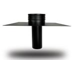 DINAK DW Black Vertrekplaat + verloop EW-DW Ø100mm, Huis en Inrichting, Kachels, Ophalen of Verzenden, Nieuw, Hout, Vrijstaand