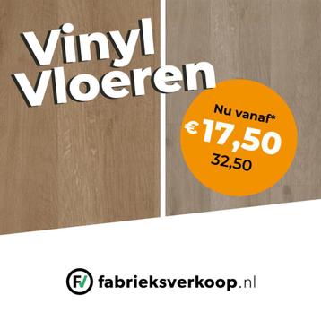 Pak je vinyl nu met 50% korting | OP=OP bij Fabrieksverkoop