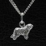 Zilveren Komondor ketting hanger - klein, Verzenden, Nieuw