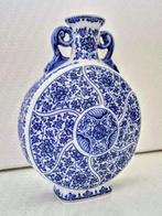 Vaas - Luxueuze Chinoiserie - Blauw / Wit - Porselein, Antiek en Kunst