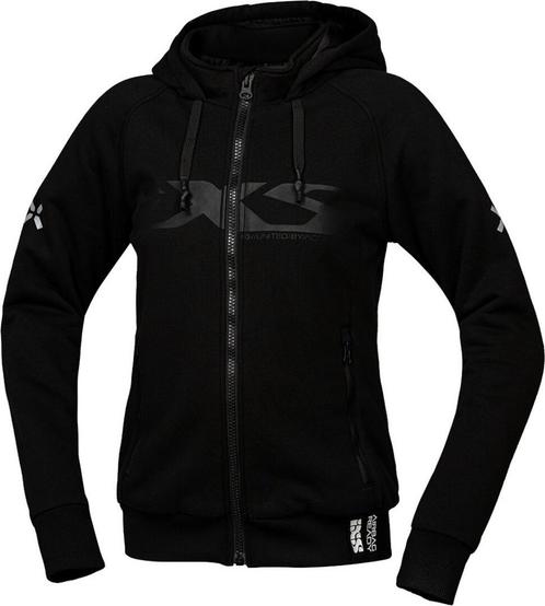 IXS Rapid 1.0 Dames Zwart Motor Zip Hoodie, Motoren, Kleding | Motorkleding, Dames, Nieuw met kaartje, Jas | textiel, Verzenden