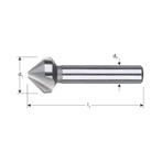 Rotec HSS-G Verzinkfrees 90°, ALU,DIN 335C, ø16,5 (M8), Verzenden, Nieuw