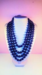 Zwarte Baltische barnsteen - Barnsteen - Necklace Long - 200, Verzamelen, Mineralen en Fossielen
