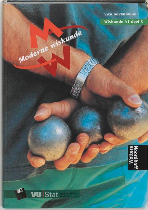 Moderne wiskunde Vwo bovenbouw wiskunde A1 3 d 9789001601515, Boeken, Techniek, Zo goed als nieuw, Verzenden