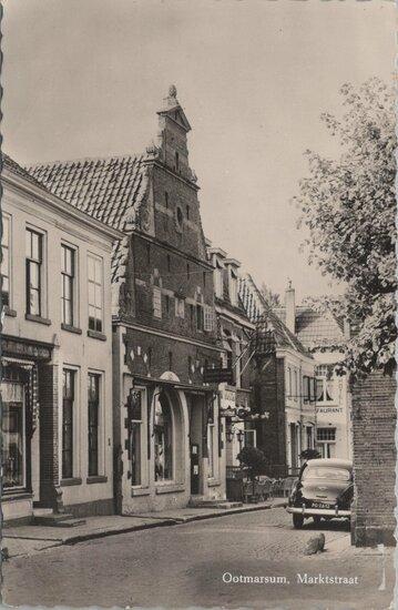 OOTMARSUM - Marktstraat, Verzamelen, Ansichtkaarten | Nederland, Verzenden