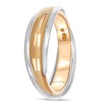 UnoAErre - Ring - 18 karaat Geel goud, Witgoud, Sieraden, Tassen en Uiterlijk, Ringen, Nieuw