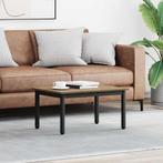 vidaXL Salontafel Ambachtelijk eiken 70 x 50 x 36 cm Bewerkt, Verzenden, Nieuw, 50 tot 100 cm, Minder dan 50 cm