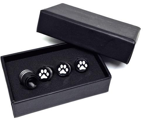 ventieldopjes met hond/kat poot in mooie cadeau-verpakking., Auto diversen, Tuning en Styling