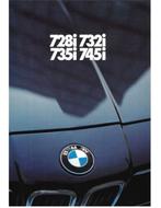 1981 BMW 7 SERIE BROCHURE NEDERLANDS, Boeken, Nieuw, BMW, Author