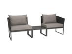 Stern Donna City-Lounge Aluminium - Grafiet/leigrijs, Tuin en Terras, Tuinsets en Loungesets, Ophalen of Verzenden, Nieuw