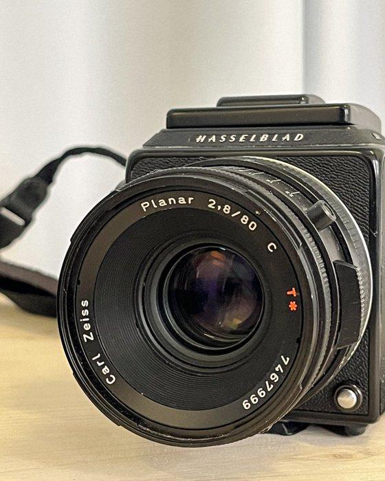 Hasselblad, Carl Zeiss 501c + Planar 2,8/80mm + acc. |, Audio, Tv en Foto, Fotocamera's Analoog