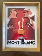 Monsieur Z - Affiche originale MONT-BLANC La fondue