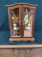 vintage decoracion clasica - Sieradendoos - Fluweel, Hout,, Antiek en Kunst