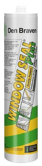 Zwaluw Kit / Den Braven Kit Window Seal Plus 310 ml bruin, Ophalen of Verzenden, Nieuw
