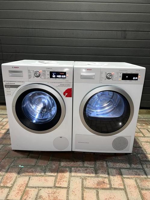 Gave Bosch 9KG IDOS Wasmachine Bosch 9KG Warmtepompdroger!, Witgoed en Apparatuur, Wasmachines, Minder dan 85 cm, 1600 toeren of meer