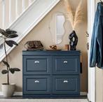 Schoenenkast 4 Kleppen – Smal Model met 8 Opbergvakken, Huis en Inrichting, Kasten | Schoenenkasten, Verzenden, Nieuw