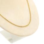 Gouden anker schakel ketting | 51,5 cm (veersluiting), Sieraden, Tassen en Uiterlijk, Kettingen, Ophalen of Verzenden, Gebruikt