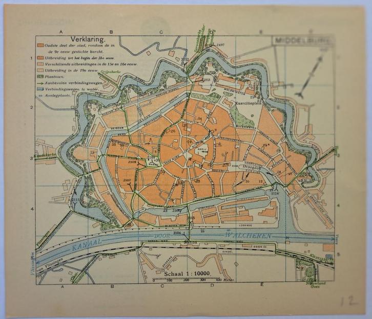 Middelburg, Verzamelen, Foto's en Prenten, Ophalen of Verzenden